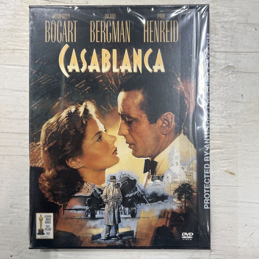 Casablanca • DVD • 2000 • Humphrey Bogart & Ingrid Bergman • New / Sealed!!!